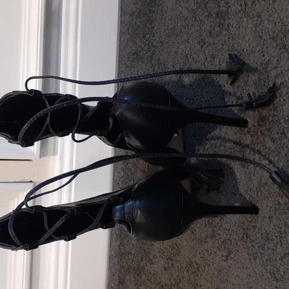 Windsor Smith lace up leather boots sz10 - Picture 6 of 10